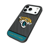 Jacksonville Jaguars Personalized EndZone Plus Bump Phone Case for Apple iPhone