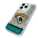 Jacksonville Jaguars Personalized EndZone Plus Glitter Phone Case for Apple iPhone