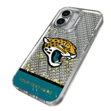 Jacksonville Jaguars Personalized EndZone Plus Glitter Phone Case for Apple iPhone