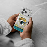 Jacksonville Jaguars Personalized EndZone Plus Glitter Phone Case for Apple iPhone