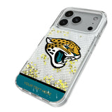 Jacksonville Jaguars Personalized EndZone Plus Glitter Phone Case for Apple iPhone
