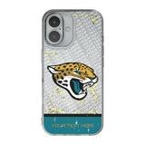 Jacksonville Jaguars Personalized EndZone Plus Glitter Phone Case for Apple iPhone