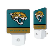 Jacksonville Jaguars Personalized Endzone Solid Night Light 2-Pack