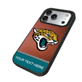 Jacksonville Jaguars Personalized Football Bump Phone Case for Apple iPhone