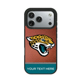 Jacksonville Jaguars Personalized Football Bump Phone Case for Apple iPhone