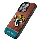 Jacksonville Jaguars Personalized Football Bump Phone Case for Apple iPhone