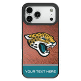 Jacksonville Jaguars Personalized Football Bump Phone Case for Apple iPhone