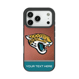 Jacksonville Jaguars Personalized Football Bump Phone Case for Apple iPhone