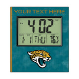 Jacksonville Jaguars Personalized Hatch Wall Clock