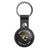 Jacksonville Jaguars Personalized Insignia Black Airtag Holder