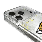 Jacksonville Jaguars Personalized Tilt Glitter Phone Case for Apple iPhone