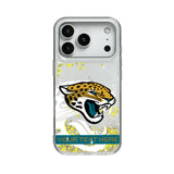 Jacksonville Jaguars Personalized Tilt Glitter Phone Case for Apple iPhone