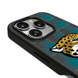 Jacksonville Jaguars Plaid MagSafe Compatible Phone Case for Apple iPhone
