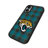 Jacksonville Jaguars Plaid MagSafe Compatible Phone Case for Apple iPhone