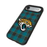 Jacksonville Jaguars Plaid MagSafe Compatible Phone Case for Apple iPhone
