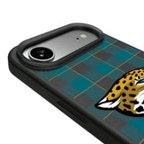 Jacksonville Jaguars Plaid MagSafe Compatible Phone Case for Apple iPhone