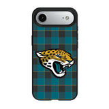 Jacksonville Jaguars Plaid MagSafe Compatible Phone Case for Apple iPhone