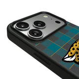 Jacksonville Jaguars Plaid MagSafe Compatible Phone Case for Apple iPhone
