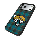 Jacksonville Jaguars Plaid MagSafe Compatible Phone Case for Apple iPhone