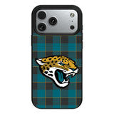 Jacksonville Jaguars Plaid MagSafe Compatible Phone Case for Apple iPhone