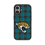 Jacksonville Jaguars Plaid MagSafe Compatible Phone Case for Apple iPhone