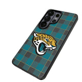 Jacksonville Jaguars Plaid MagSafe Compatible Phone Case for Samsung Galaxy 26 Series