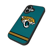 Jacksonville Jaguars Stripe Bump Phone Case for Apple iPhone