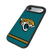Jacksonville Jaguars Stripe Bump Phone Case for Apple iPhone