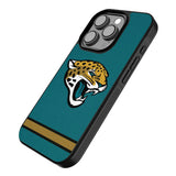 Jacksonville Jaguars Stripe Bump Phone Case for Apple iPhone