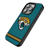 Jacksonville Jaguars Stripe Bump Phone Case for Apple iPhone