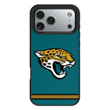 Jacksonville Jaguars Stripe Bump Phone Case for Apple iPhone