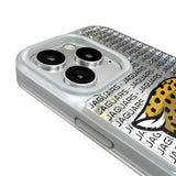 Jacksonville Jaguars Text Backdrop Glitter Phone Case for Apple iPhone