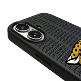 Jacksonville Jaguars Text Backdrop MagSafe Compatible Phone Case for Apple iPhone