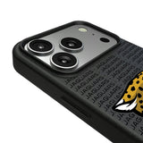 Jacksonville Jaguars Text Backdrop MagSafe Compatible Phone Case for Apple iPhone