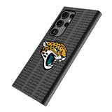Jacksonville Jaguars Text Backdrop MagSafe Compatible Phone Case for Samsung Galaxy