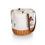 Cincinnati Bengals Mickey Mouse - Coronado Canvas and Willow Basket Tote