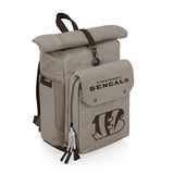 Cincinnati Bengals - Carmel Roll Top Picnic Backpack Cooler
