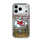 Kansas City Chiefs Brick Glitter Phone Case for Apple iPhone 17 Series