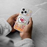Kansas City Chiefs Confetti Glitter Phone Case for Apple iPhone