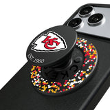 Kansas City Chiefs Confetti PopSockets Magnetic Phone Grip and Stand
