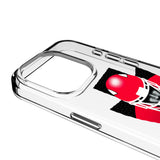 Kansas City Chiefs Deco Clear Phone Case for Apple iPhone