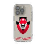 Kansas City Chiefs Deco Clear Phone Case for Apple iPhone