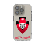 Kansas City Chiefs Deco Clear Phone Case for Apple iPhone