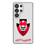 Kansas City Chiefs Deco Clear Phone Case for Samsung Galaxy