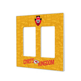 Kansas City Chiefs Deco Hidden-Screw Light Switch Plate