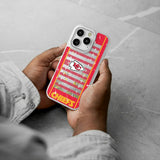 Kansas City Chiefs Field Glitter Phone Case for Apple iPhone