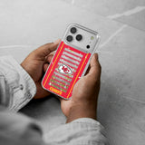 Kansas City Chiefs Field Glitter Phone Case for Apple iPhone