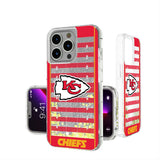 Kansas City Chiefs Field Glitter Phone Case for Apple iPhone