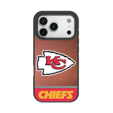 Kansas City Chiefs Football Wordmark Bump Phone Case for Apple iPhone