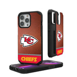 Kansas City Chiefs Football Wordmark Rugged Phone Case for Apple iPhone